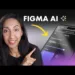 Designer presenting Figma AI-powered design tools for smart website and app UI creation