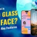 iPhone liquid glass display.
